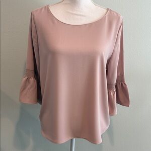 Ann Taylor Factory Mauve Blouse